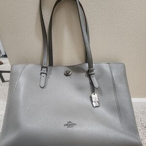 Grey Coach Tote
